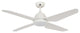 Lucci Air Aria 132-cm LED Light with Remote Ceiling Fan, White
