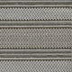 HomeRoots 94" X 121" Grey Polypropylene Rug