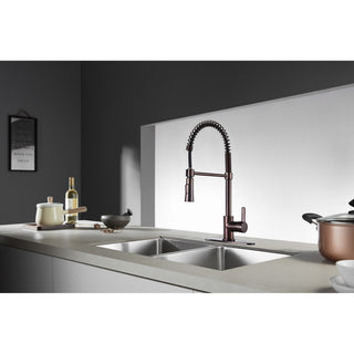 LS8675CTL Continental Single-Handle Pre-Rinse Kitchen Faucet, Oil Rubbed Bronze