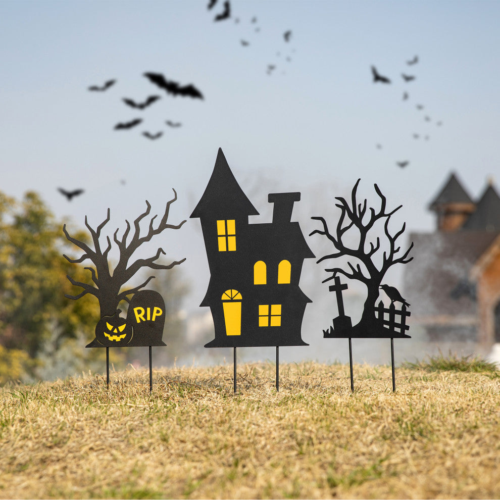 24"H Halloween Metal Yard Stake