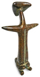 Consigned Rare Antique Kulango Bronze Figure 2