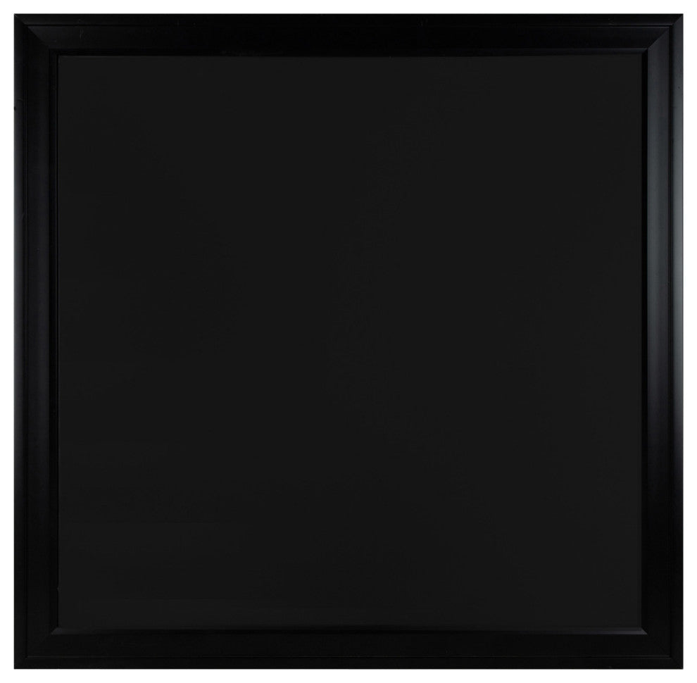 Bosc Framed Magnetic Chalkboard, Black 31.5x31.5