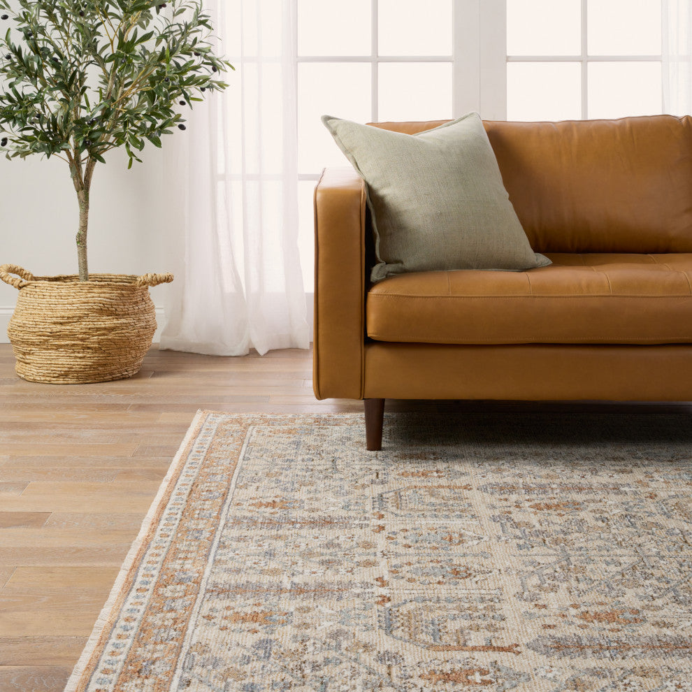 Jaipur Living Regard Floral Slate/ Bronze Area Rug 5'X8'