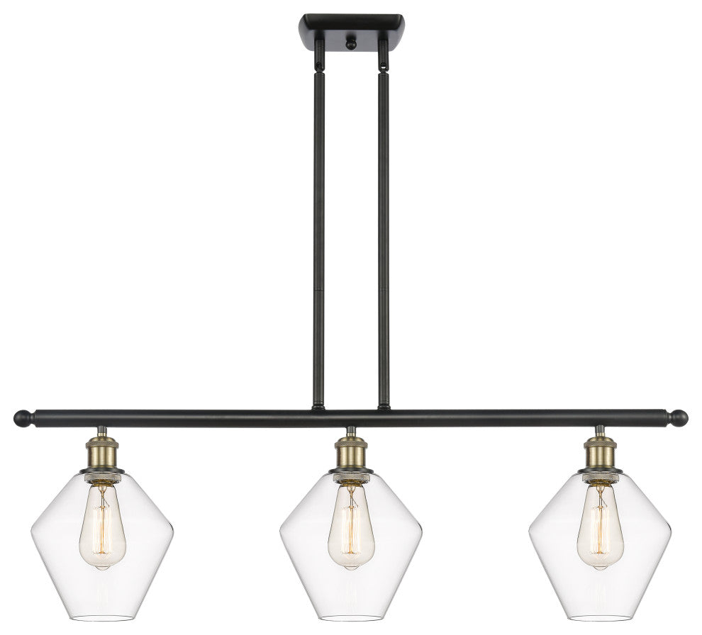 Innovations 516-3I-BAB-G652-8-LED 3-Light Island Light, Black Antique Brass