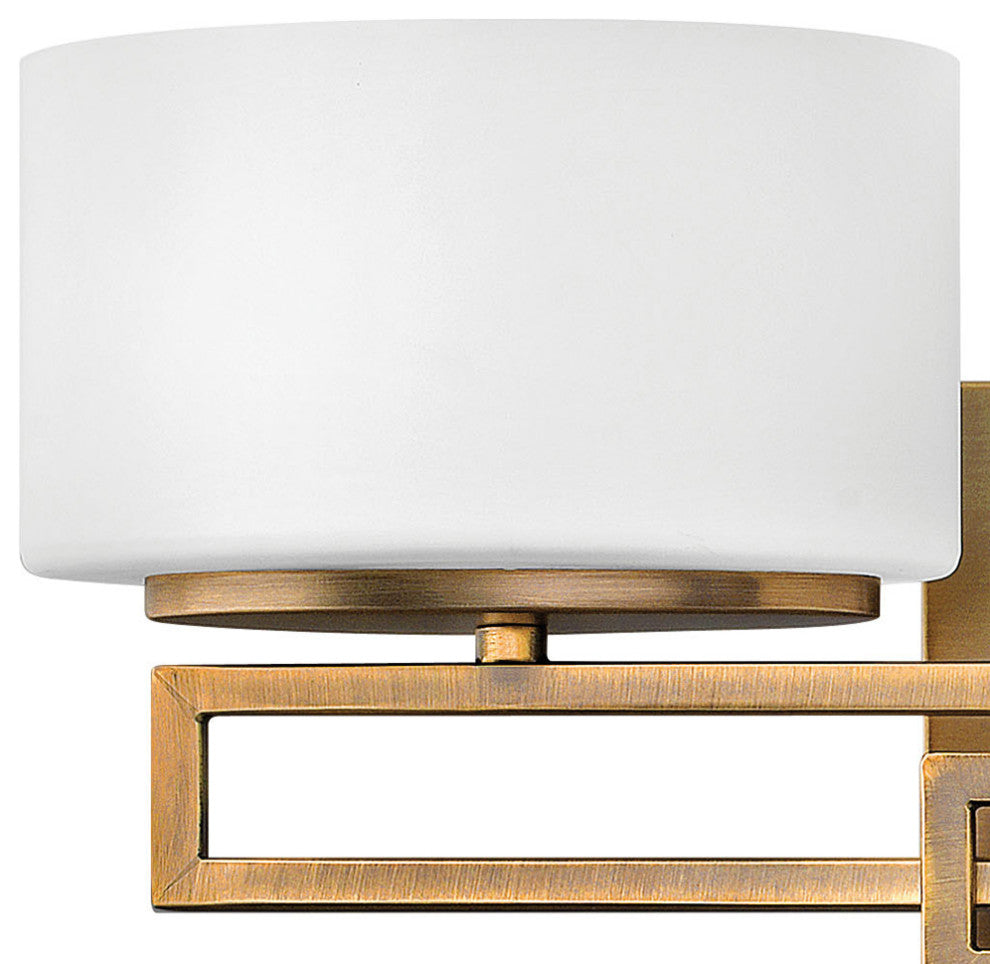 Hinkley Lanza Medium Three Light Vanity, Brushed Bronze
