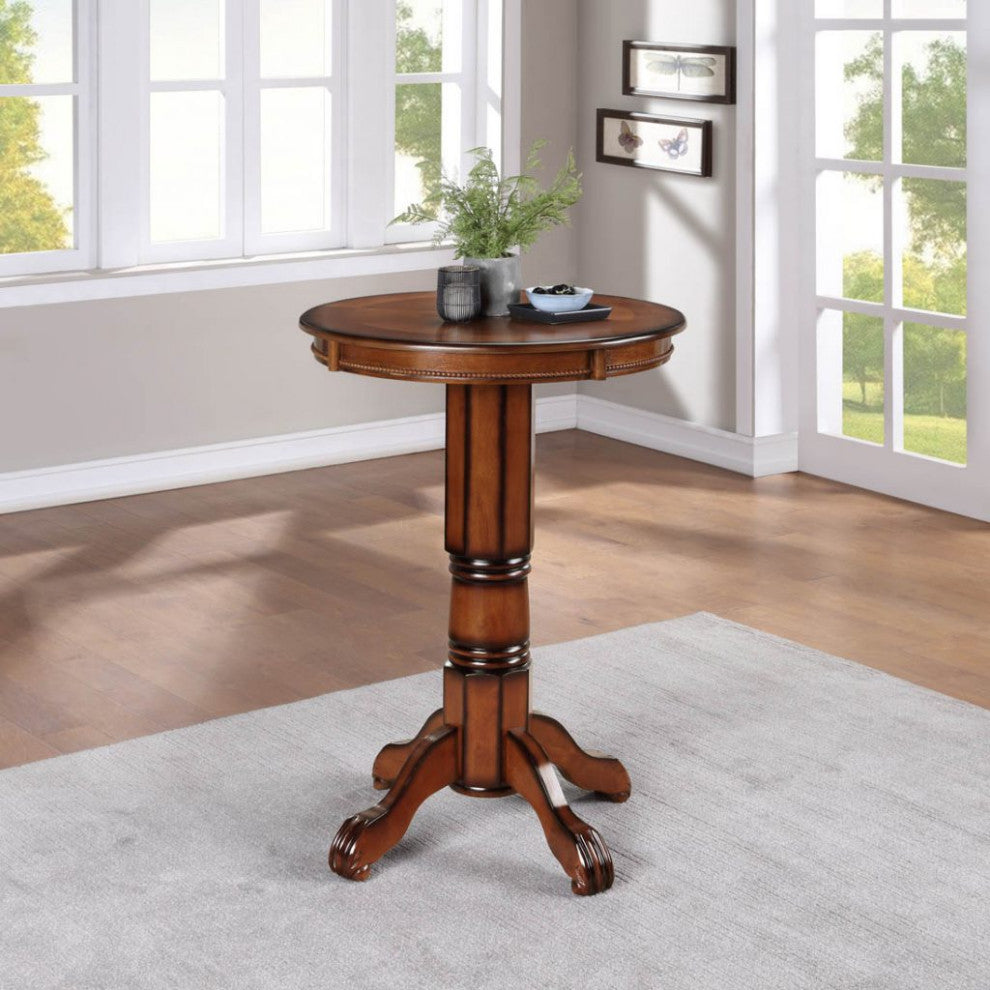 Florence 42" Height Pub Table, Brandy
