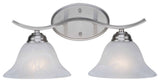 Trans Globe Pine Arch Wall Sconce 2 Light Nickel