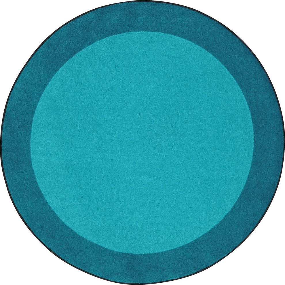All Around Rug, Teal, 5'4"