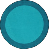 All Around Rug, Teal, 5'4"
