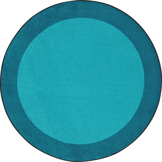 All Around Rug, Teal, 5'4"