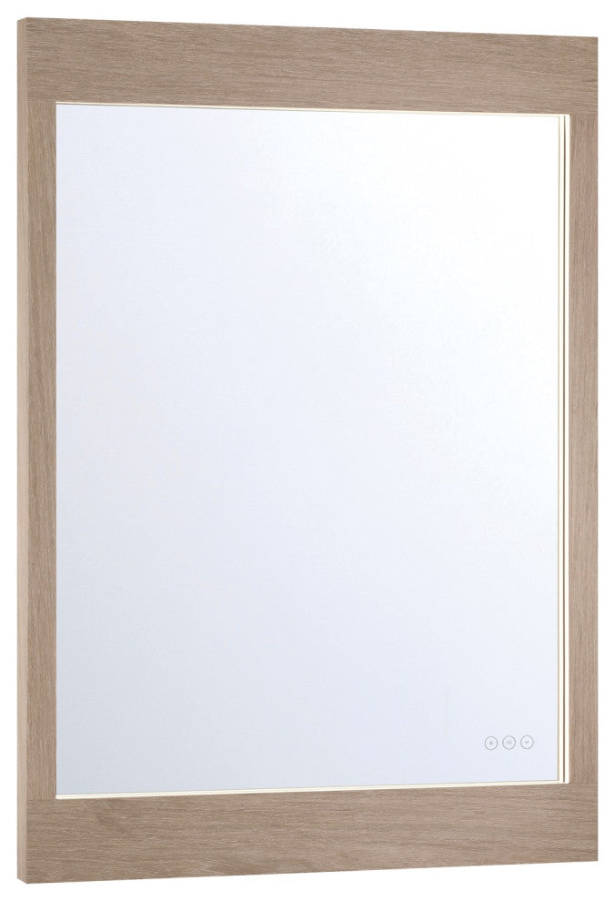 Mogano, Mirror, 30"x42", White Oak