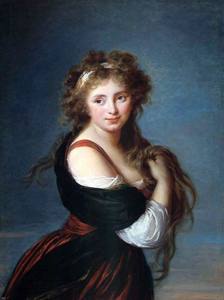 Elisabeth Le Brun Portrait of Hyacinthe Gabrielle Roland Wall Decal