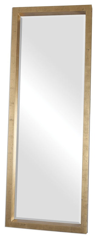 Classic Contemporary Gold Full Length Wall Mirror