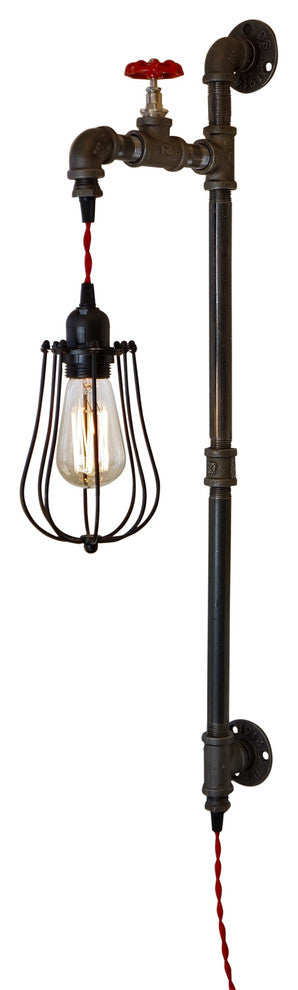 Industrial Circa Wall Mounted Display Light