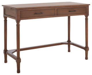 Safavieh Layce 2 Drawer Desk, Brown
