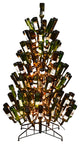 4' x 30" Black Wine Bottle DuraLit 200CL
