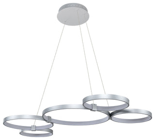 Capella LED Chandelier, Silver