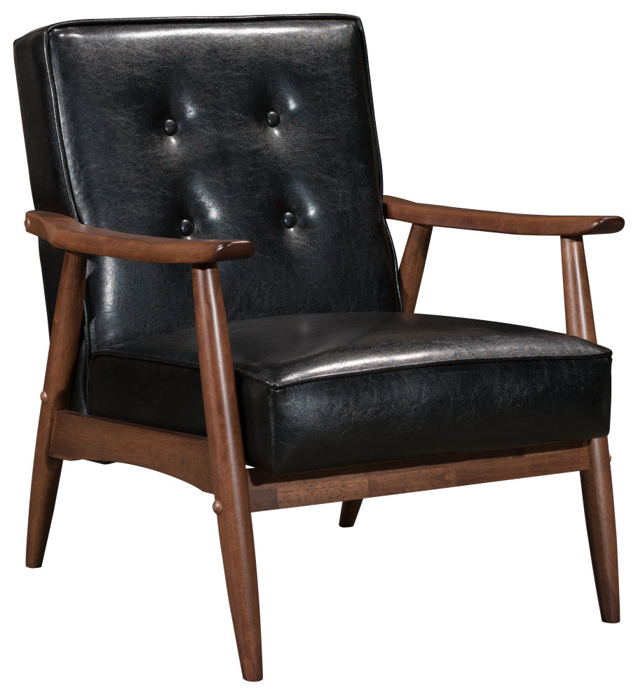 Rocky Arm Chair Black