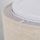 Nuvo 1-Light 15" LED Beige Fabric Flush Mount