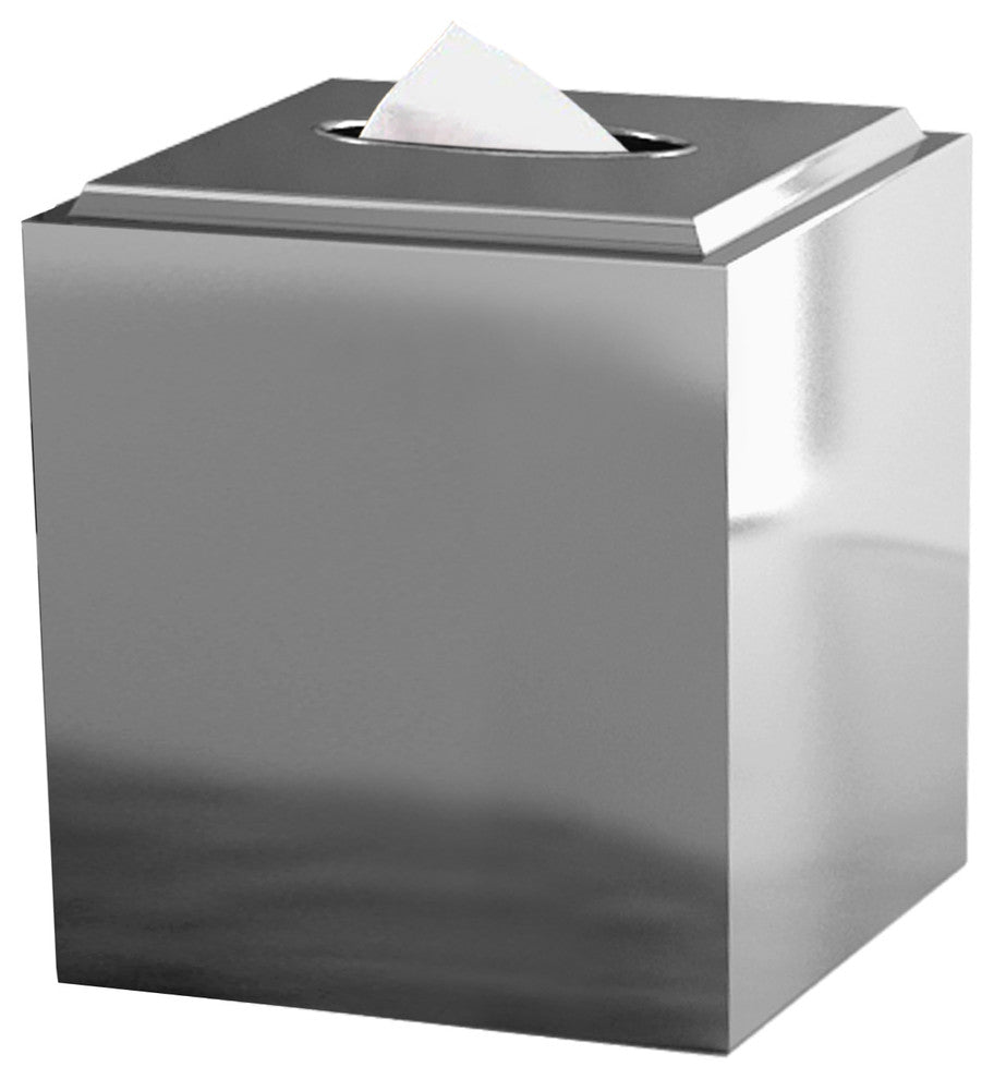 nu steel Stainless Steel Boutique Tissue Holder