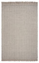 HomeRoots 5'x8' Oatmeal Beige Hand Woven Houndstooth Indoor Area Rug