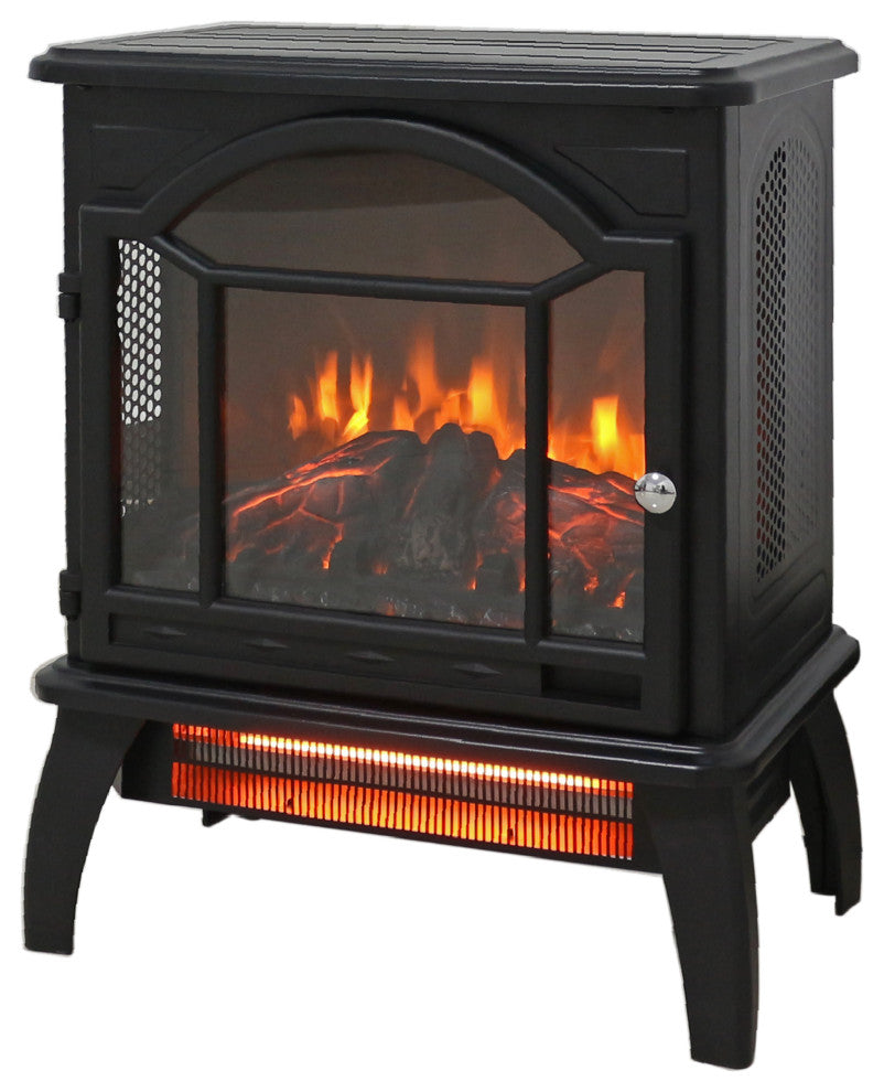 Gewnee 18 inch 3D Infrared Electric Stove with remote control