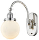 Innovations 918-1W-PN-G201-6-LED 1-Light Sconce, Polished Nickel