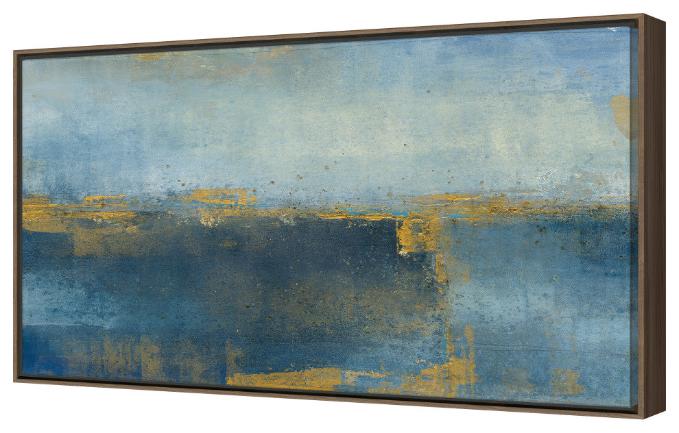 Maritime Blues 2 Fine Art Print, Walnut, 40"x65"