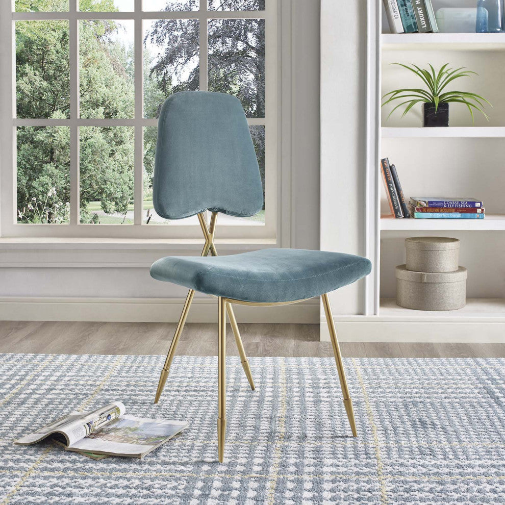 Ponder Upholstered Velvet Dining Side Chair