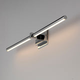 ET2 E21352 Dorian 3" Tall LED Wall Sconce - Black