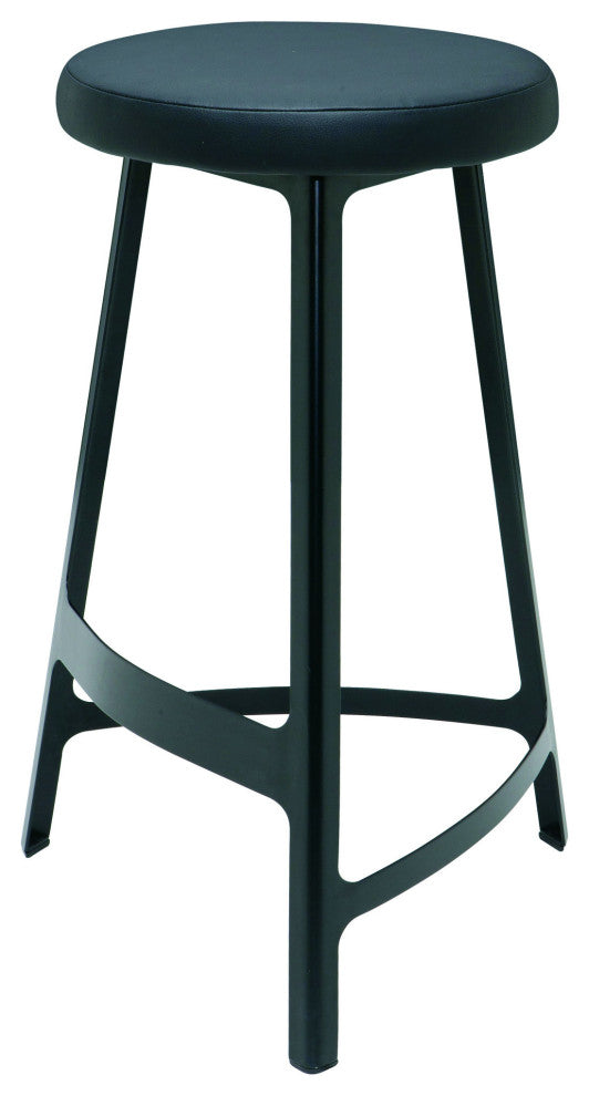 Hyku Black Stool, Counter Height