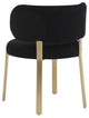 Margaret Black Boucle Dining Chair