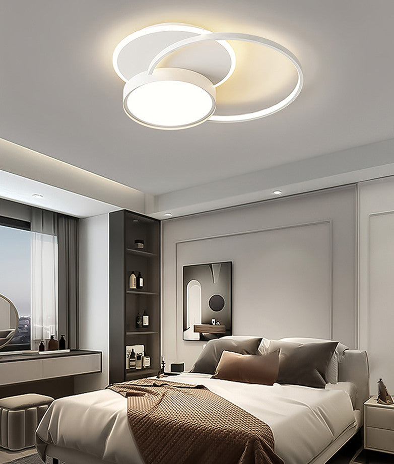 Hasselt | Modern Geometric LED Ceiling Light, Oval