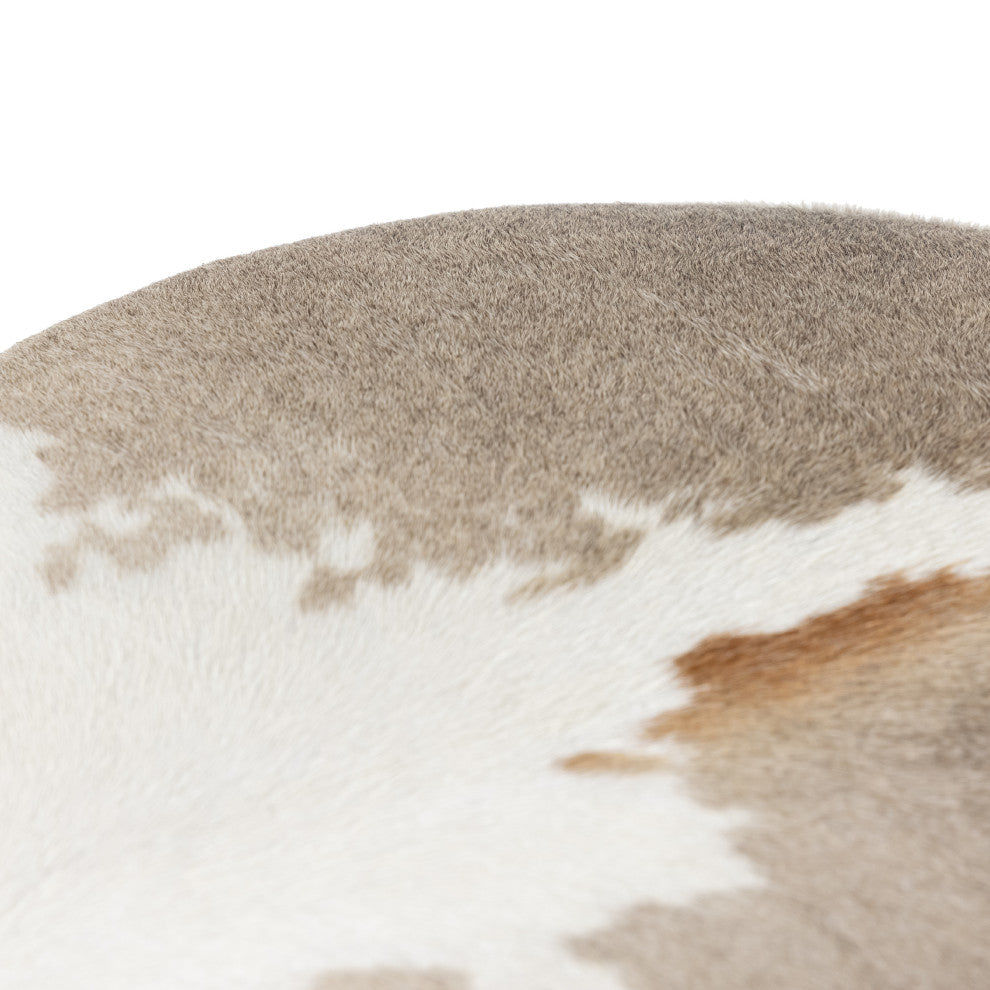 Nocona Stool-Speckled Hide-Counter