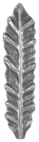 Petiole Wall Leaf, Silver, Medium, Version A
