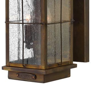 Hinkley Bingham Medium Wall Mount Lantern, Sienna