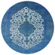 Ahgly Company Indoor Round Mid-Century Modern Area Rugs, 5' Round