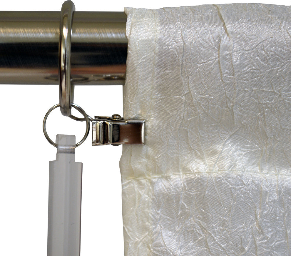34" Acrylic Drapery Wand, Pair
