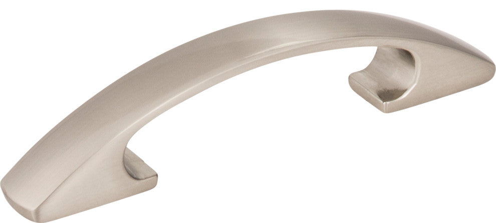 Elements Strickland 3" CTC Handle Pull, Satin Nickel