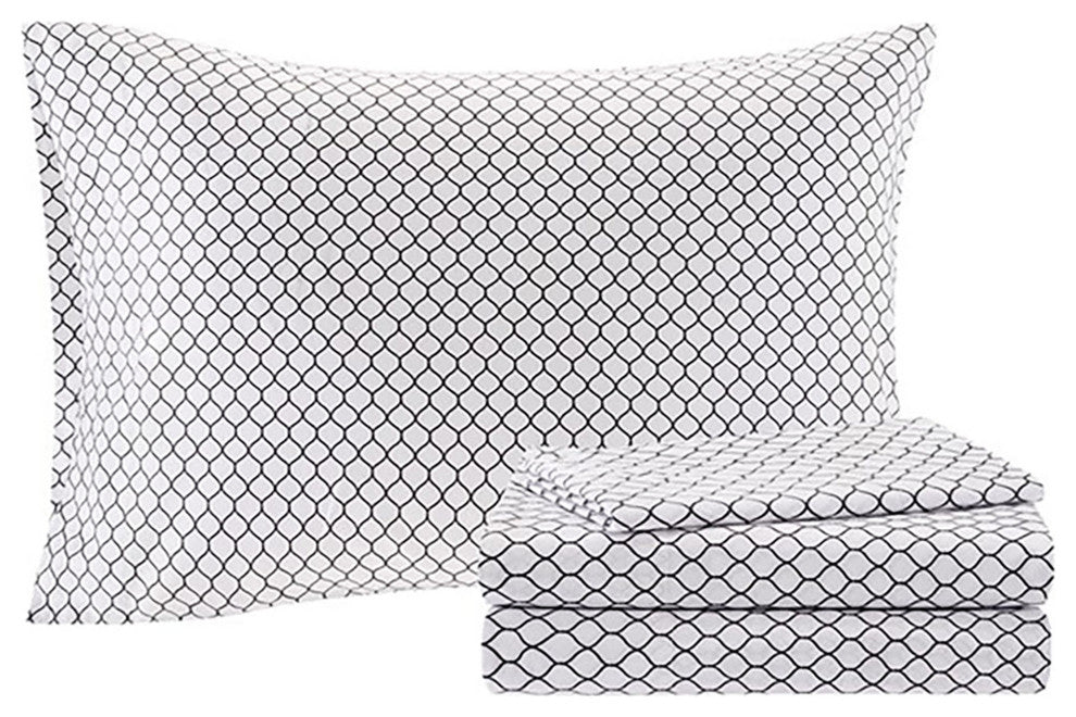 Madison Park Microfiber Printed 7-Piece Comforter Set, Queen