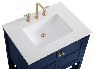 Tucker Blue 30" Single Sink Bathroom Vanity