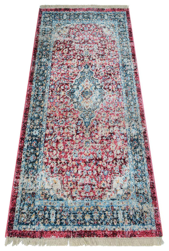 MACHINE MADE POLYESTER AREA RUGS  -Red Color, Oriental ,Rugs for Living Room