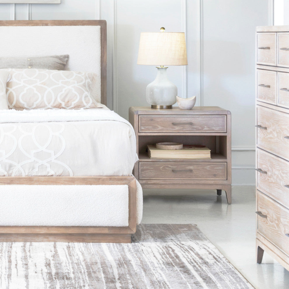 Bodhi 5-Piece Queen Bedroom Set - Upholstered Side Rails