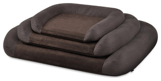Memory Foam Lounger, Big Sur Brown, Medium