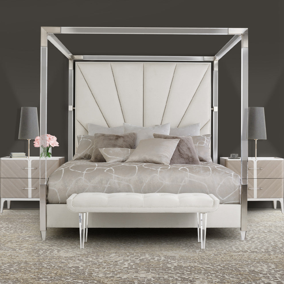 AICO Furniture Lanterna 6 Piece Queen Bedroom Set