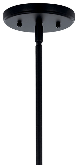 Velestino 47.50" 4-Light Linear Chandelier, Black
