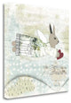 "Bunny Angel" By Sarah Ogren, Giclee Print on Gallery Wrap Canvas, Ready to Hang