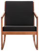 Safavieh Outdoor Vernon Rocking Chair Natural/Black