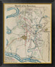 "Battle of Antietam or Sharpsburg #1" Framed Canvas Giclee by Unknown, 28x34"
