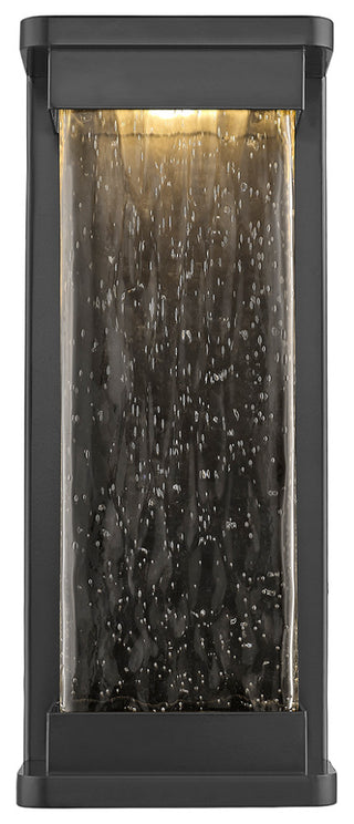 Ederle  1 Light 6.5" Powder Coat Black LED Outdoor Sconce